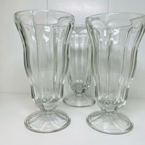 Classic Clear Glass Dessert Cups